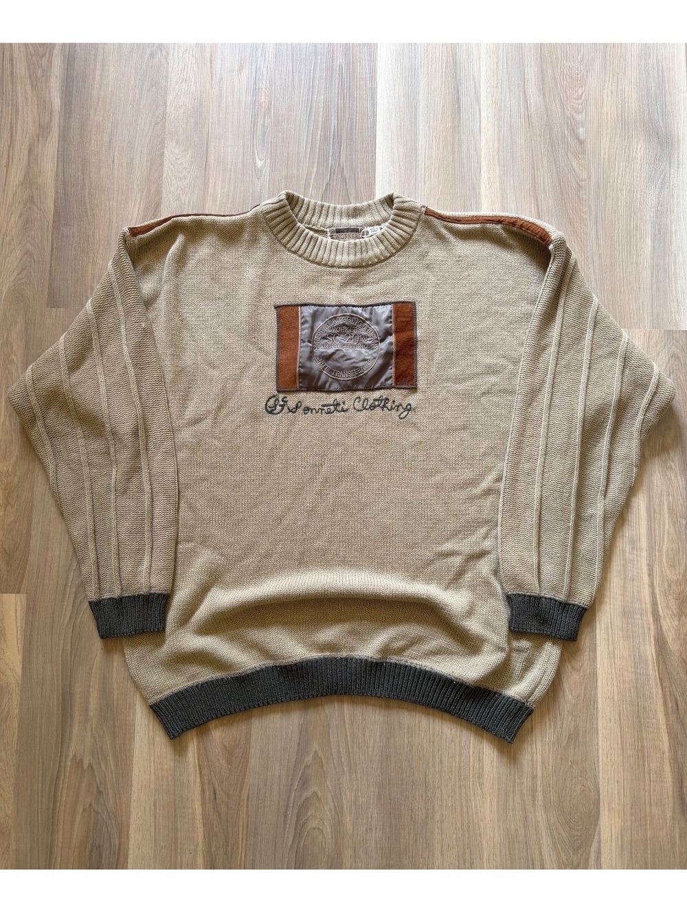 Vintage 90's Workers & Heroes Chunky Knit Sweater